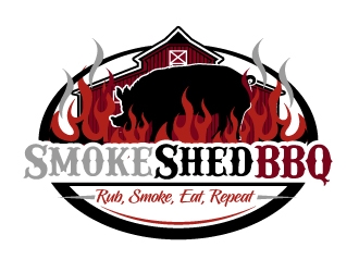 Smoke Shed BBQ logo design by aRBy