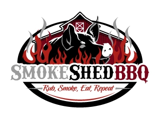 Smoke Shed BBQ logo design by aRBy