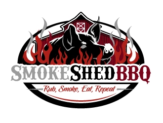 Smoke Shed BBQ logo design by aRBy