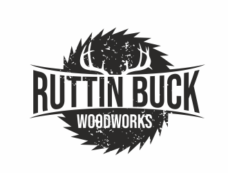 RUTTIN BUCK WOODWORKS Logo Design - 48hourslogo