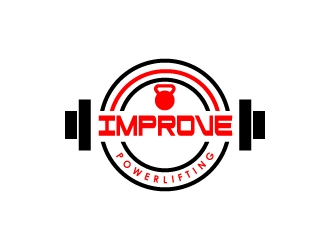 Improve Powerlifting logo design by Kirito