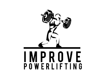 Improve Powerlifting logo design by AamirKhan