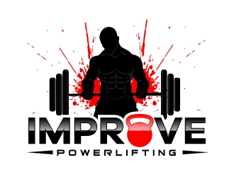 Improve Powerlifting logo design by KDesigns