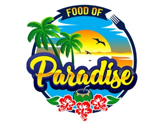 Food of Paradise logo design by DreamLogoDesign