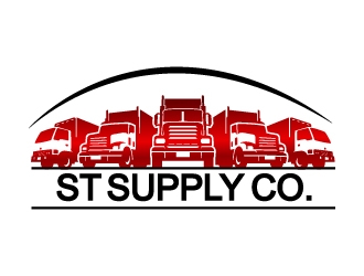 ST Supply Co. logo design by Shailesh