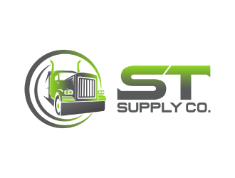 ST Supply Co. logo design by nona