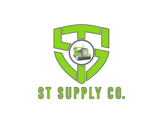 ST Supply Co. logo design by nona