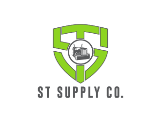 ST Supply Co. logo design by nona