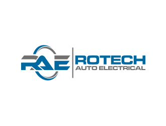 Rotech Auto Electrical logo design by rief