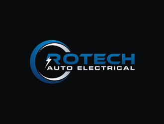 Rotech Auto Electrical logo design by Rizqy