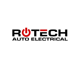 Rotech Auto Electrical logo design by MarkindDesign