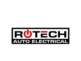 Rotech Auto Electrical logo design by MarkindDesign