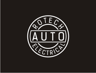 Rotech Auto Electrical logo design by bricton