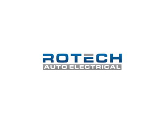 Rotech Auto Electrical logo design by bricton