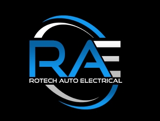 Rotech Auto Electrical logo design by bougalla005