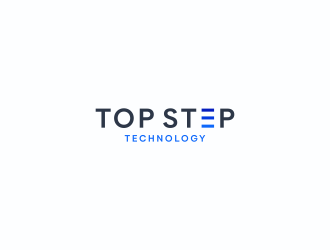 Top Step Technology logo design by violin