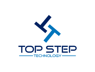 Top Step Technology logo design by qqdesigns