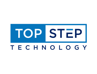 Top Step Technology logo design by Susanti