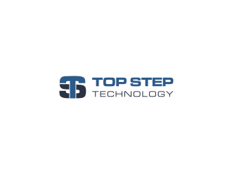 Top Step Technology logo design by Susanti