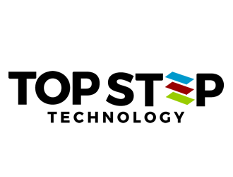 Top Step Technology logo design by Coolwanz