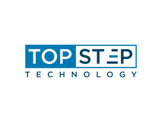 Top Step Technology logo design by p0peye