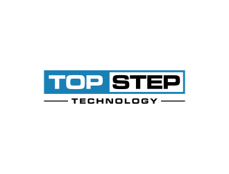 Top Step Technology logo design by haidar