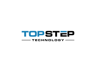 Top Step Technology logo design by haidar