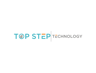 Top Step Technology logo design by Diancox