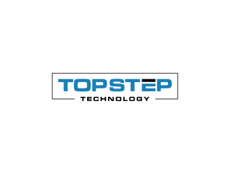 Top Step Technology logo design by haidar