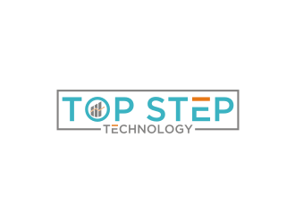 Top Step Technology logo design by Diancox