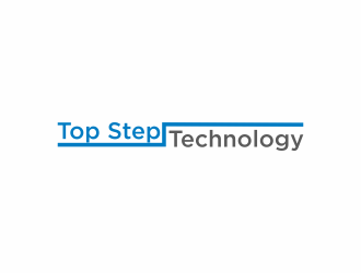 Top Step Technology logo design by luckyprasetyo