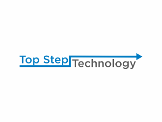 Top Step Technology logo design by luckyprasetyo