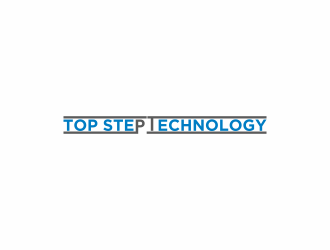 Top Step Technology logo design by luckyprasetyo