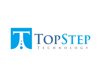 Top Step Technology logo design by AisRafa