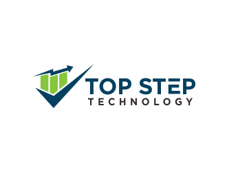 Top Step Technology logo design by Greenlight