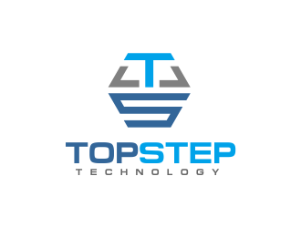 Top Step Technology logo design by AisRafa