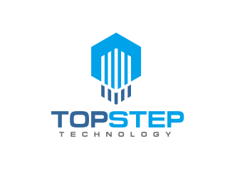 Top Step Technology logo design by AisRafa