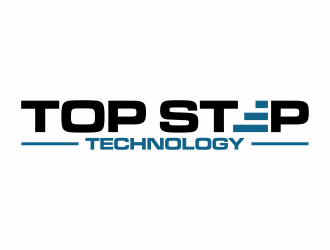 Top Step Technology logo design by eagerly