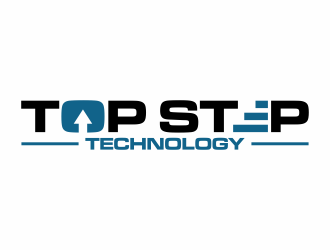 Top Step Technology logo design by eagerly