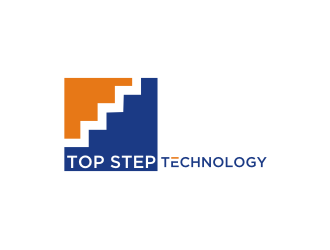 Top Step Technology logo design by Diancox