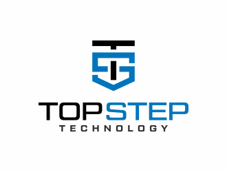 Top Step Technology logo design by ingepro