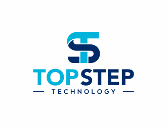 Top Step Technology logo design by ingepro