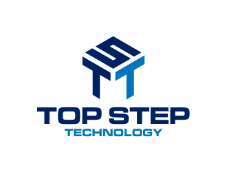 Top Step Technology logo design by qqdesigns