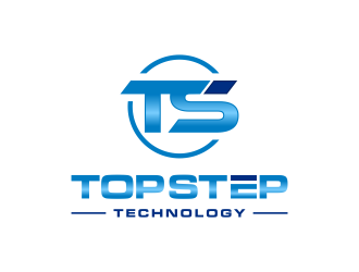 Top Step Technology logo design by haidar