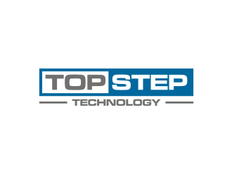 Top Step Technology logo design by rief