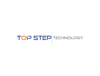 Top Step Technology logo design by Diancox