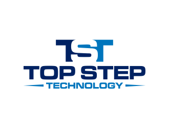 Top Step Technology logo design by qqdesigns