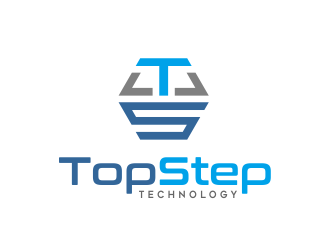 Top Step Technology logo design by AisRafa