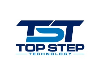 Top Step Technology logo design by agil