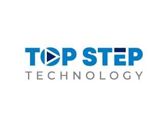 Top Step Technology logo design by aryamaity